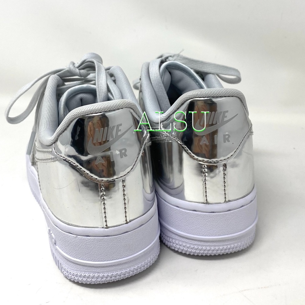 Nike Air Force 1 SP Crome Metallic Women Sneakers - Picture 8 of 10